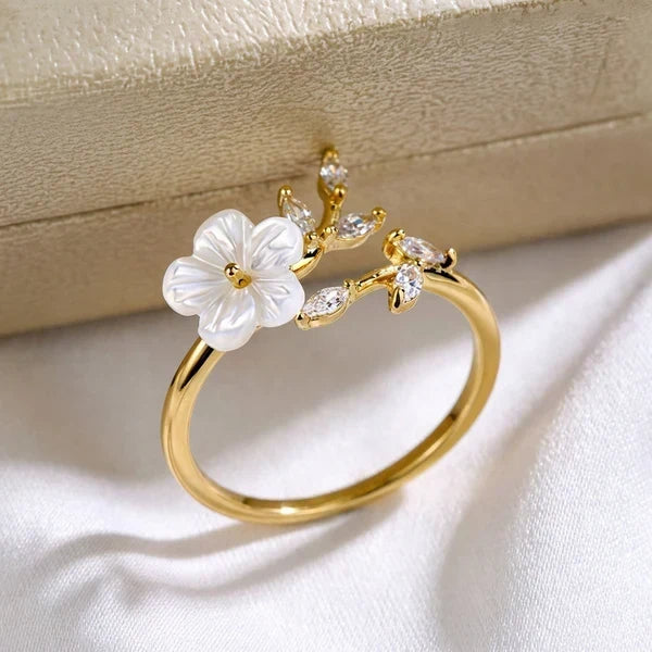 Anillo de Primavera con Cristales