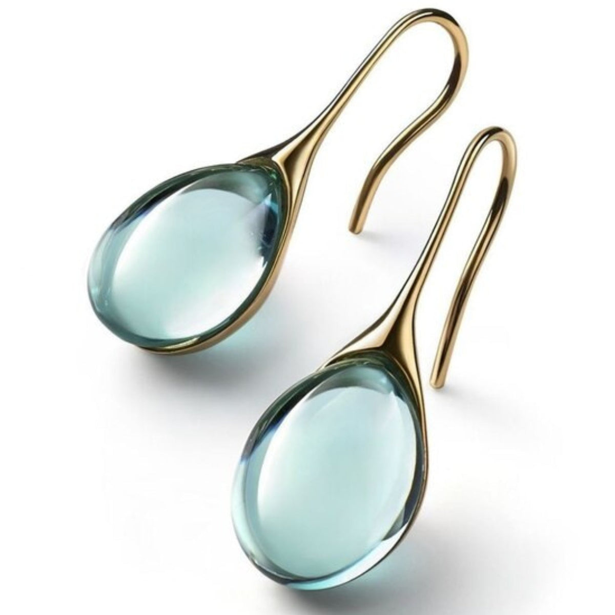 Pendientes Largos Chic con Cristales