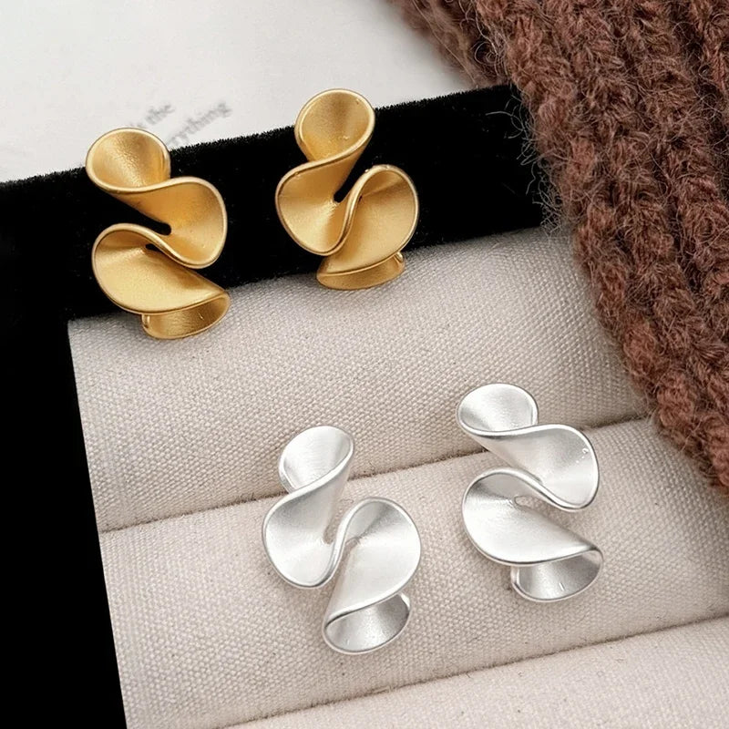 Pendientes de Flor en Plata y Oro 18K