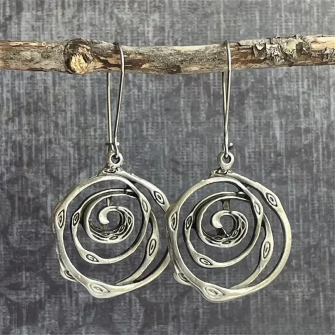 Pendientes de Plata Laberinto