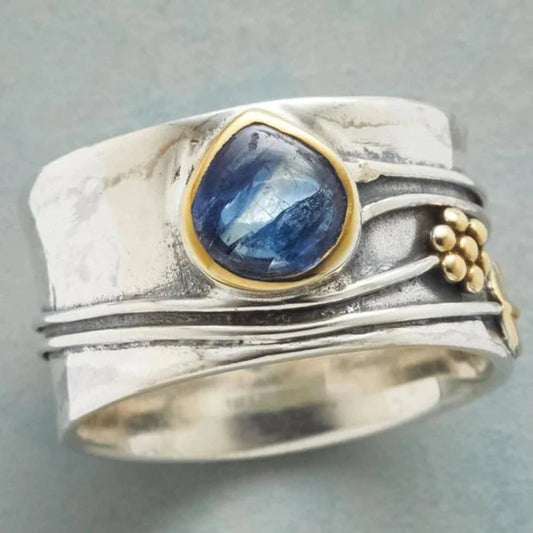Anillo Azul Noche™ – Eclat Clásico