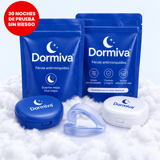 Dormiva — Férula antirronquidos de silicona médica