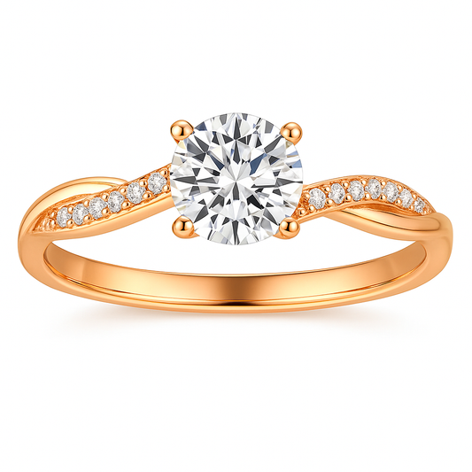 Anillo de Oro Elegante «Janes»