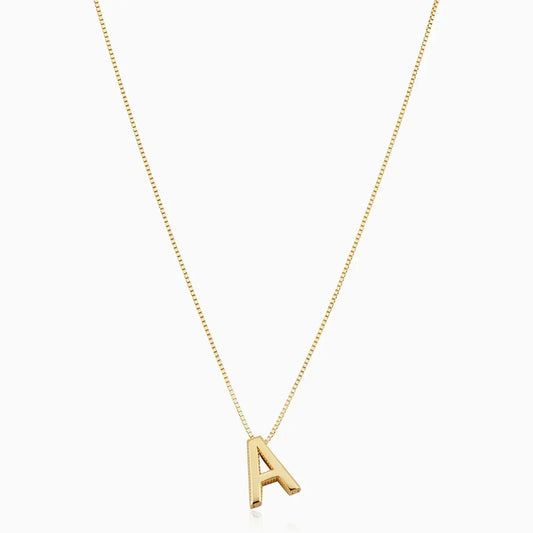 Collier Initial Lettre d'Amour