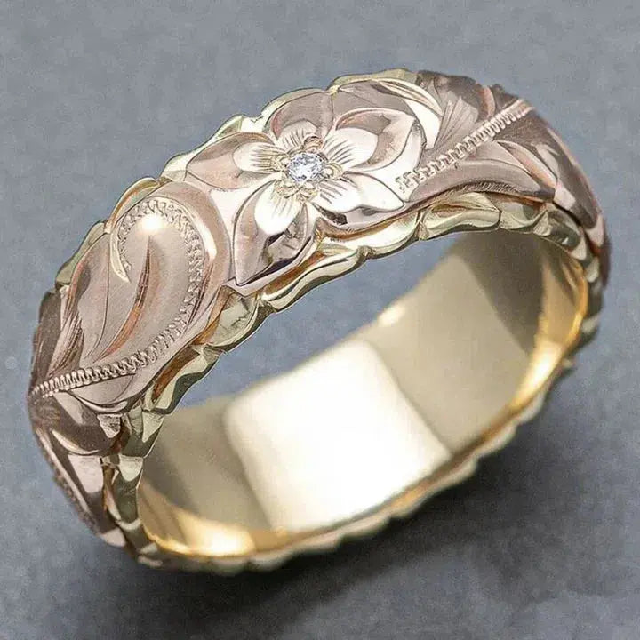 Anillo de Oro «Rosa Antigua»