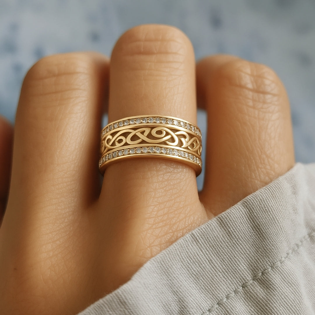 Anillo de Oro «Luce Vuota»